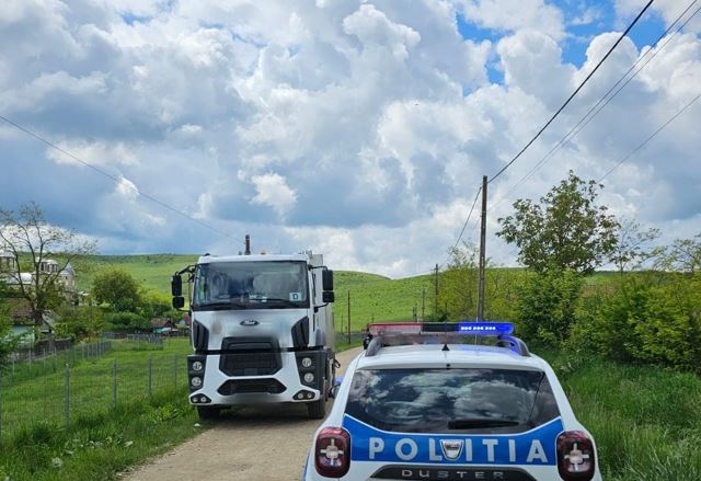 Accident rutier mortal în Ceanu Mare|Foto: IPJ Cluj