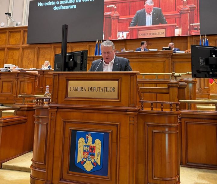 Remus Lăpușan (PSD Cluj), apel în Parlament: „Apartenența noastră la Uniunea Europeană o garanție pentru modernizarea României” | Foto: Remus Lăpușan