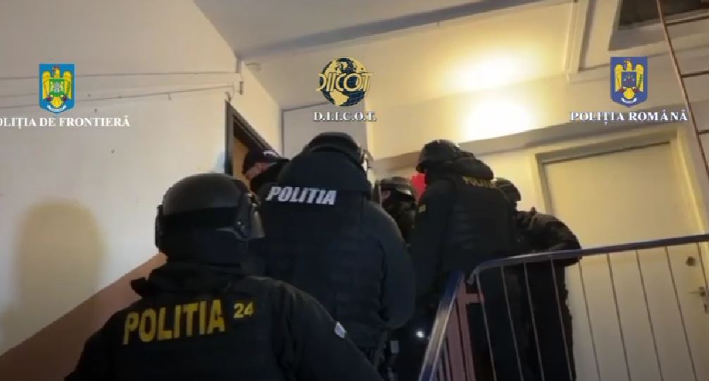 Percheziții în Cluj și alte județe în pentru destructurarea unui grup infracţional organizat specializat în delapidare|Foto: Arhivă IGPR