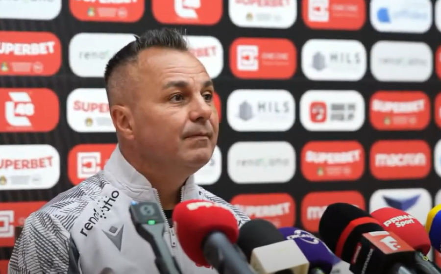 Florentin Petre, ferm înainte de Dinamo - „U” Cluj: „Nu există relaxare la noi”| Foto: @48TVDinamoBucuresti - YouTube