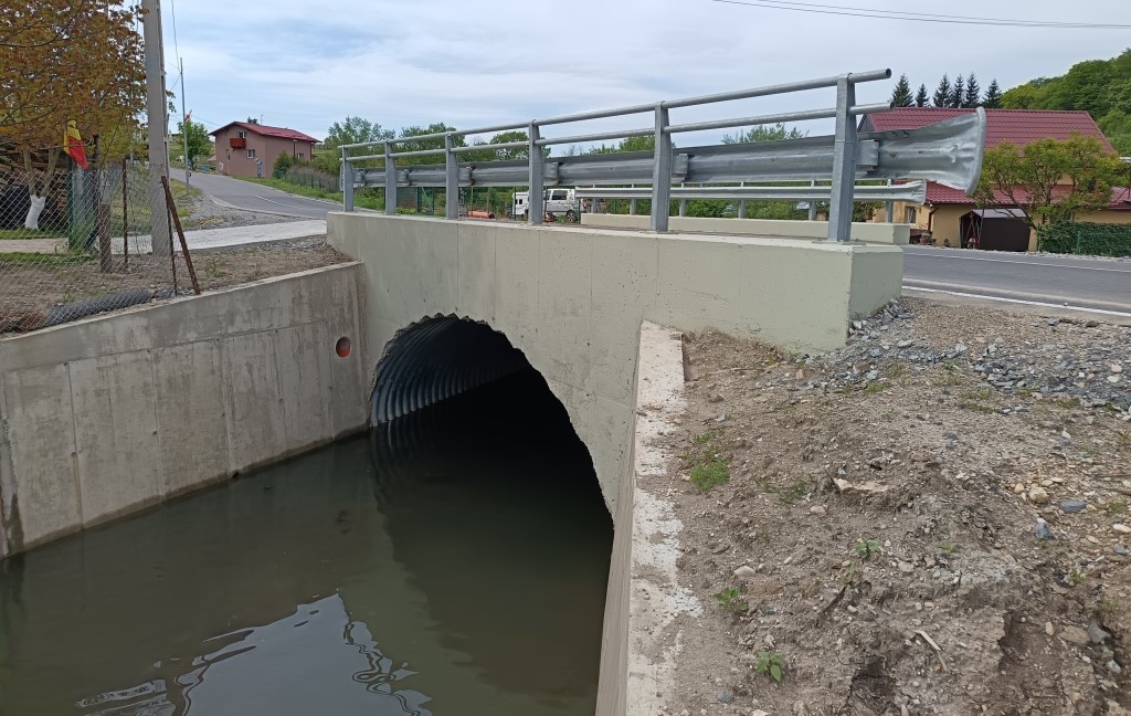 A fost recepționat noul pod din localitatea Ciurila| Foto: Consiliul Județean Cluj
