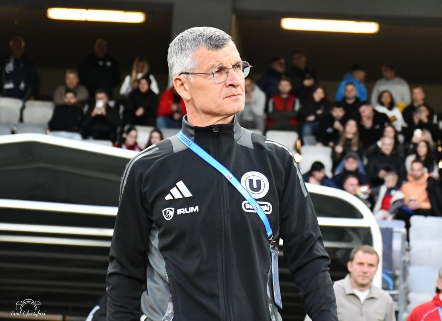 Reacția lui Ovidiu Sabău, după ce „U” Cluj a întors scorul și a învins-o cu 3-1 pe Dinamo: „Urmează reconstrucția. Începem de la zero”| Foto: Paul GHEORGHECI