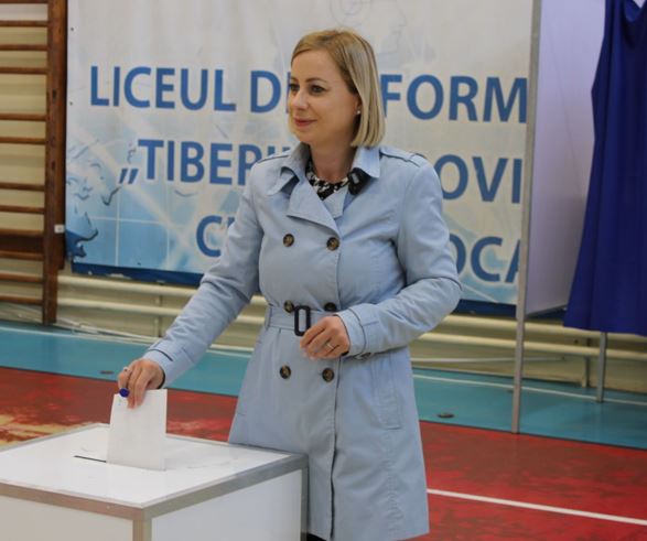 Prefectul Clujului, Maria Forna: „Fiecare dintre noi este responsabil pentru viitorul sănătos al României!”|Foto: Ana GREAVU - monitorulcj.ro