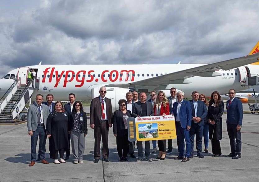 O nouă rută directă Cluj-Istanbul, de pe Aeroportul Internațional „Avram Iancu”|Foto: monitorulcj.ro