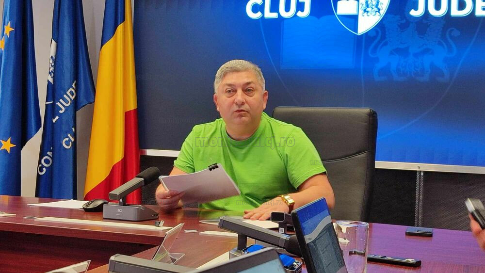 Alin Tișe, președintele CJ Cluj | Foto: Paula Copaciu, monitorulcj.ro