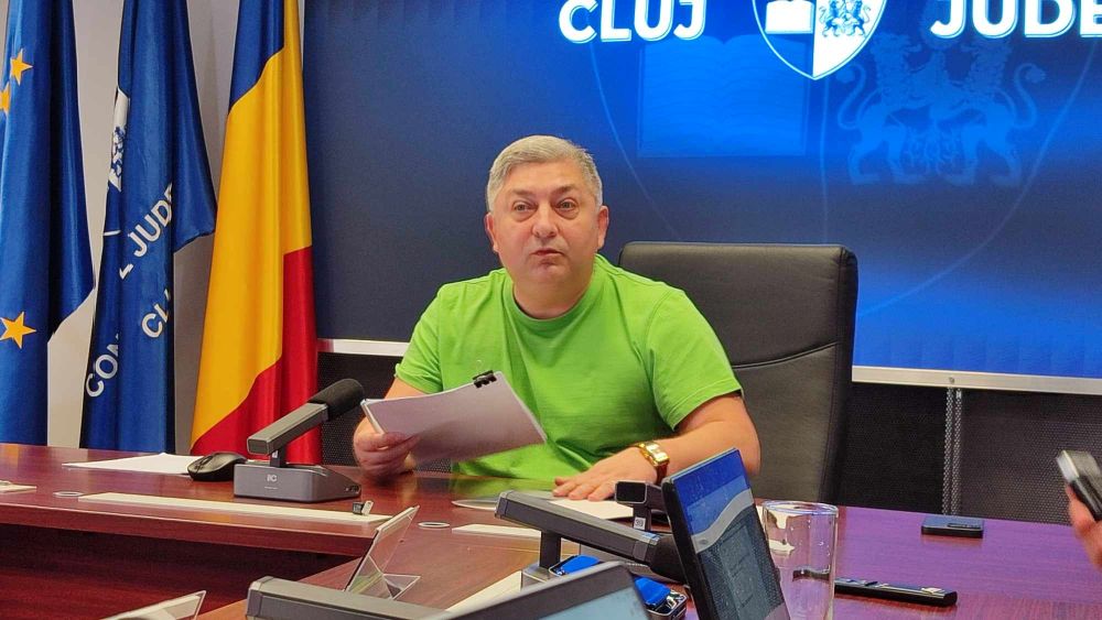Alin Tișe, președintele CJ Cluj | Foto: Paula Copaciu, monitorulcj.ro