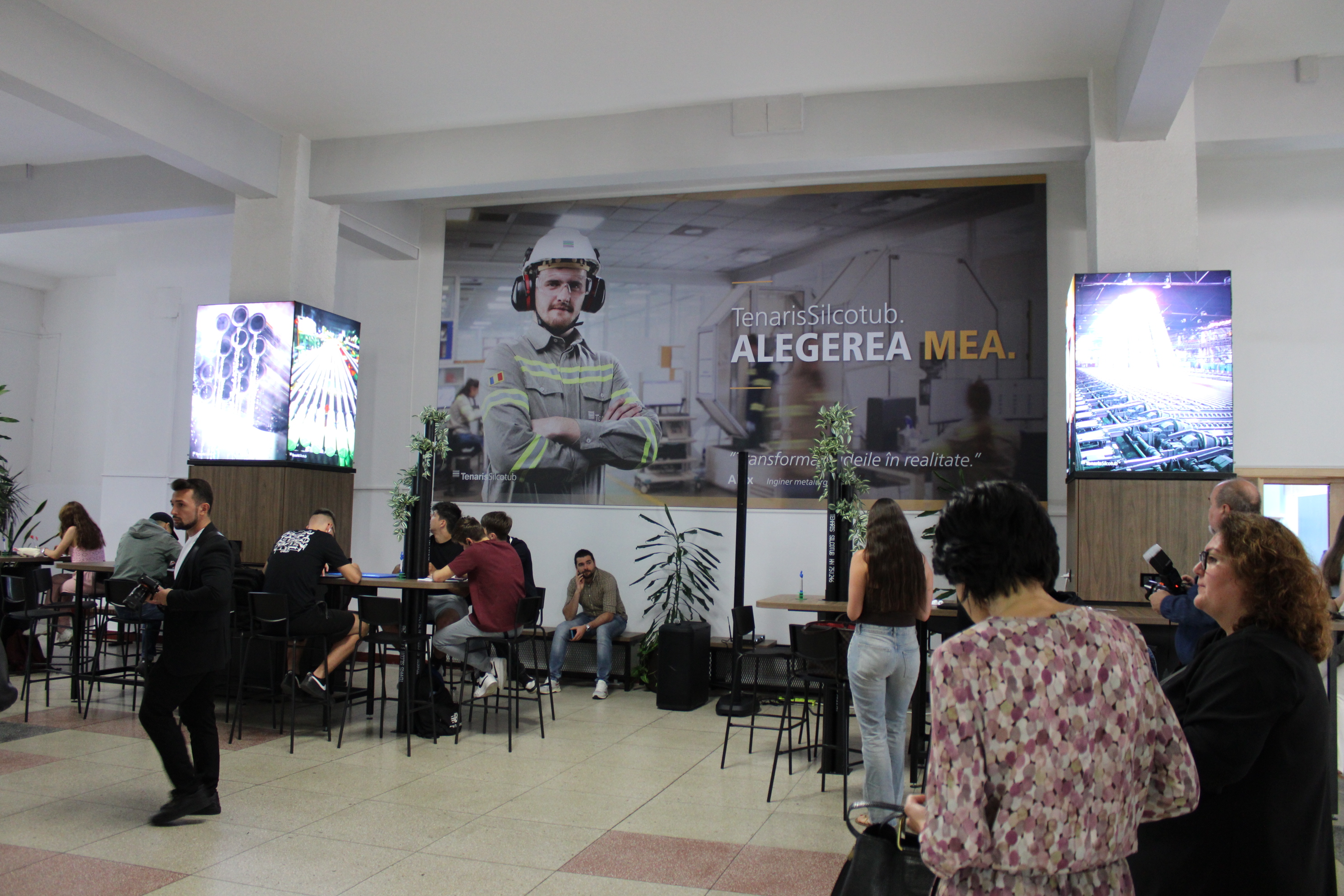 Un nou spațiu dedicat studenților, rezultat al colaborării dintre TenarisSilcotub și Universitatea Tehnică din Cluj-Napoca, a fost inaugurat astăzi, 3 iunie 2025 | Foto: Ana Greavu - monitorulcj.ro