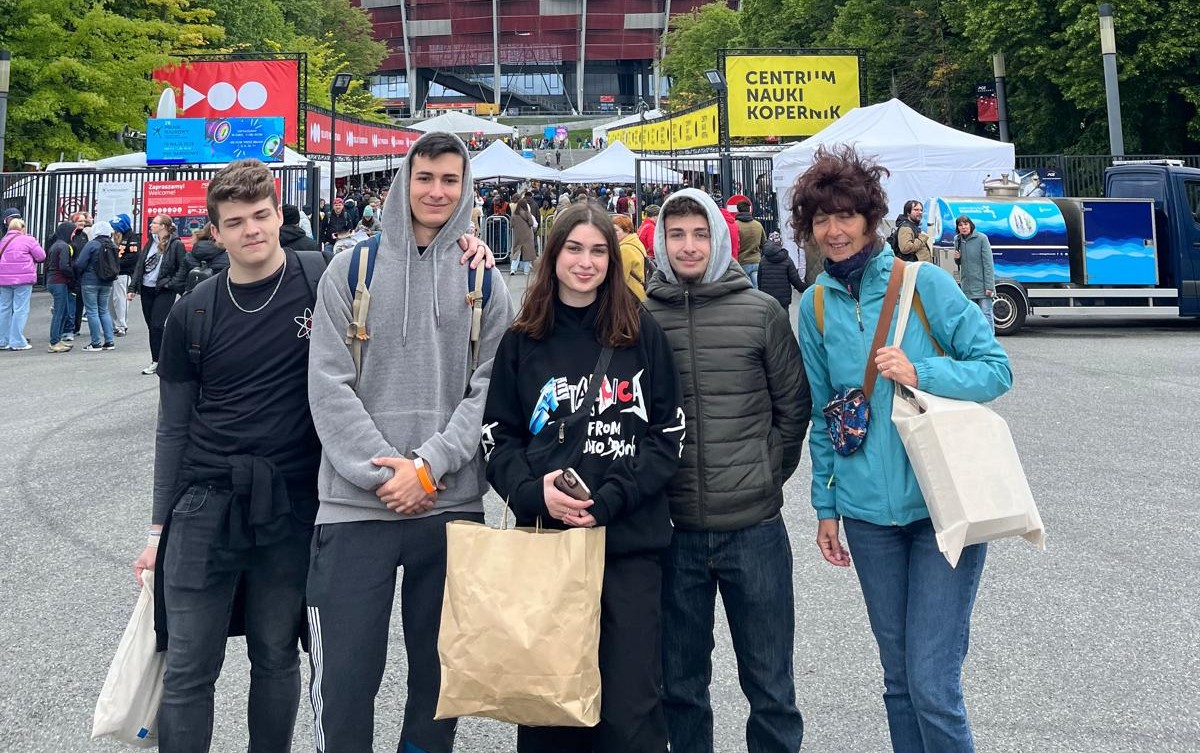 Elevii clujeni cuceresc Varșovia. O experiență științifico-fun-realistică la Science Picnic 2025 | Foto: Liceul Teoretic Brassai Sámuel Elméleti Líceum