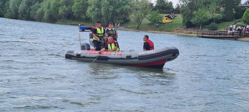 Căutare contracronometru în Satu Mare. Doi tineri căutați în balastiera de la Iojib| Foto: ISU Satu Mare