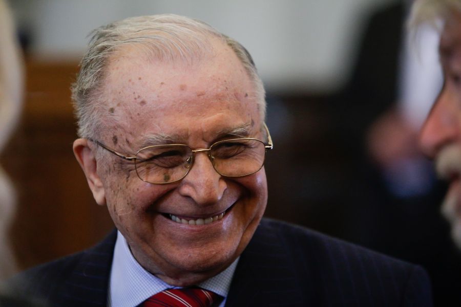 Ion Iliescu, internat la Spitalul „Prof. Dr. Agrippa Ionescu” din București.|Foto: Inquam Photos / George Călin