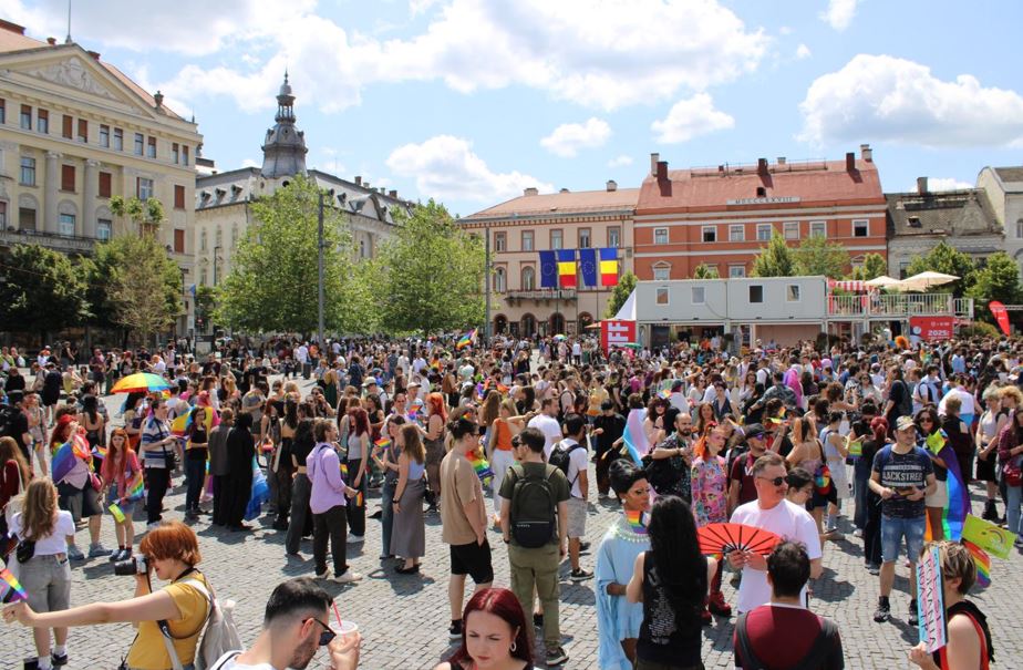 Mii de tineri la Cluj Pride 2025: „Nu acceptăm să fim ignorați”|Foto: Ana GREAVU - monitorulcj.ro