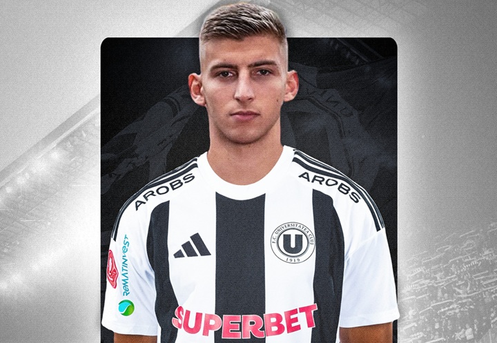Universitatea Cluj a ajuns la un acord cu atacantul bosniac Jovo Lukic, care a evoluat în sezonul trecut pentru Universitatea Craiova| Foto: FC Universitatea Cluj