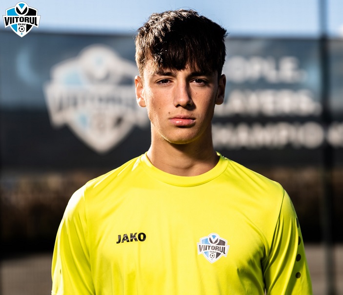 Andrei Cubleșan, juniorul celor de la Viitorul Cluj| Foto: Academia de Fotbal Viitorul Cluj - Facebook