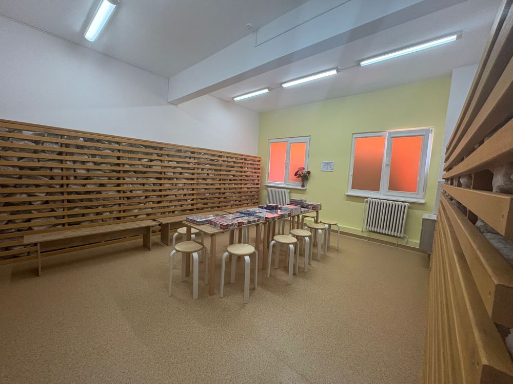 Sală de haloterapie pentru elevii Liceului Tehnologic Special Dej| Foto: CJ Cluj