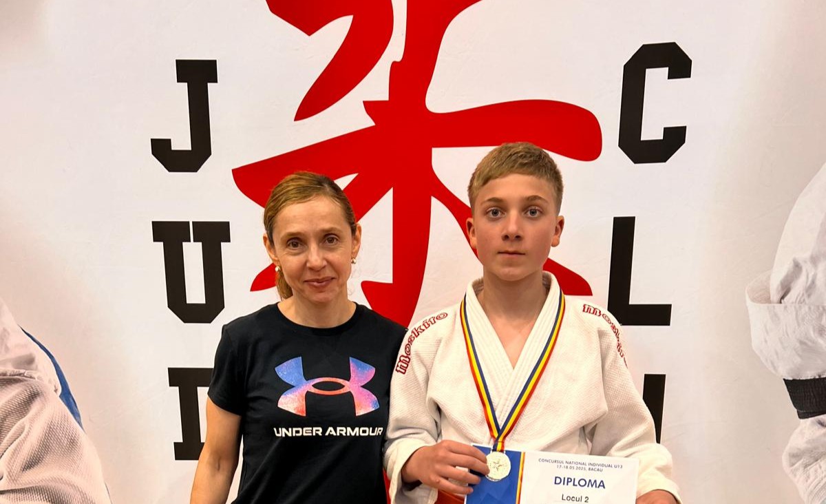 Becan Tudor a câștigat medalia de bronz | sursa foto: arhivă personală