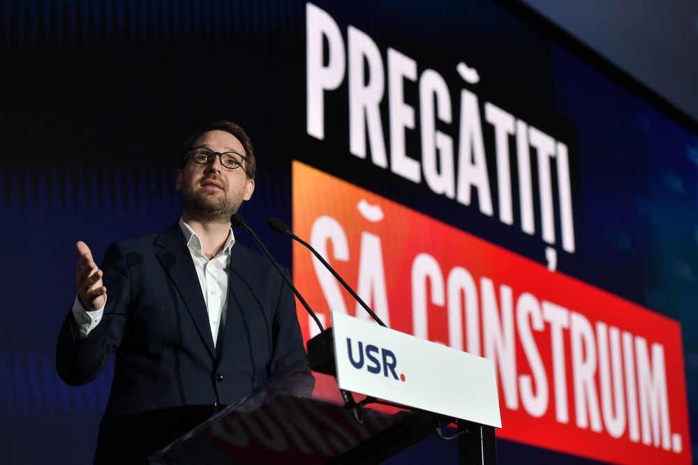 Dominic Fritz, validat în funcția de președinte USR| Foto: Grigore Popescu - AGERPRES FOTO