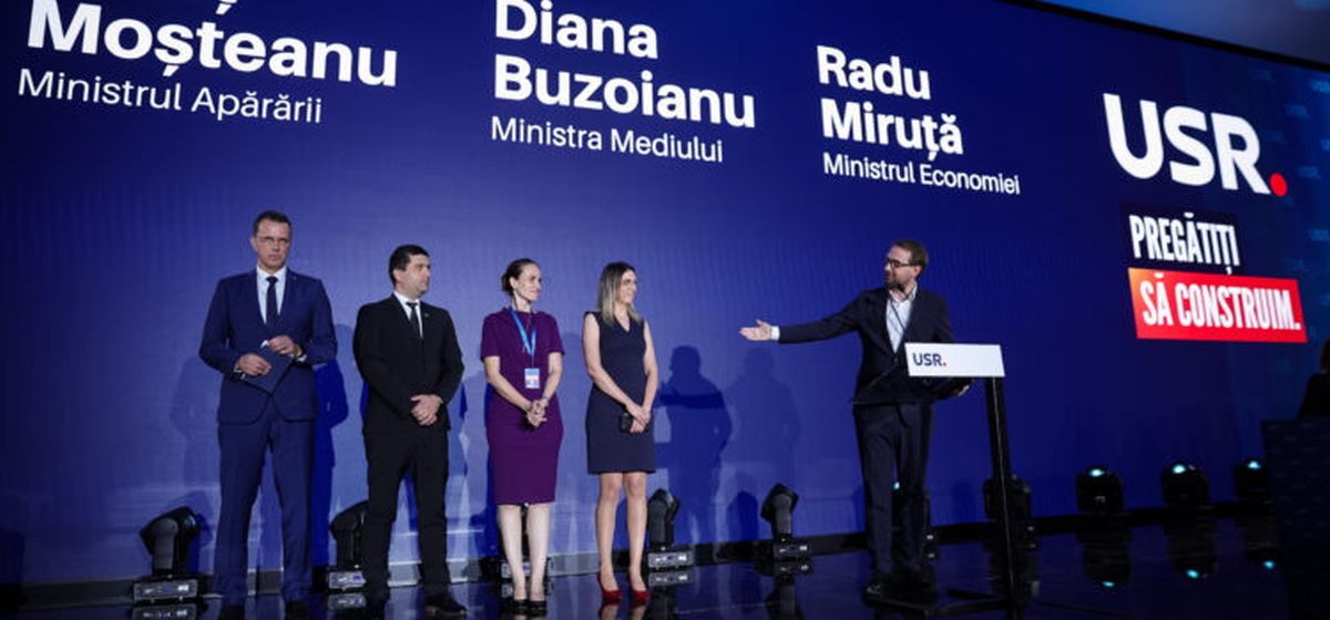 Cine sunt miniștrii propuși de USR? | Foto: PressHUB.ro