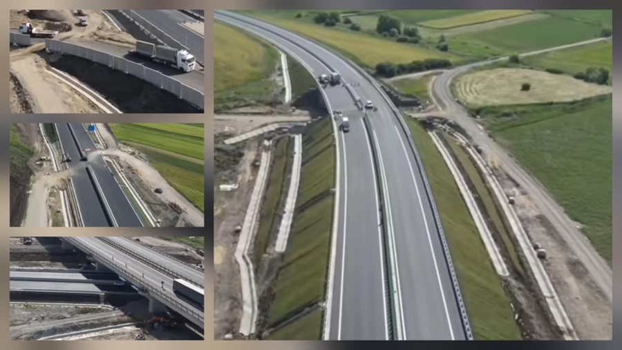 Drumul expres de la Tureni, gata în luna iulie. „Important cât o autostradă întreagă” | Foto: Sorin Grindeanu - TikTok