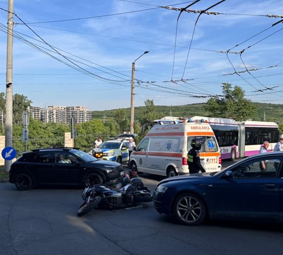 Accident rutier în Gheorgheni|Foto: monitorulcj.ro