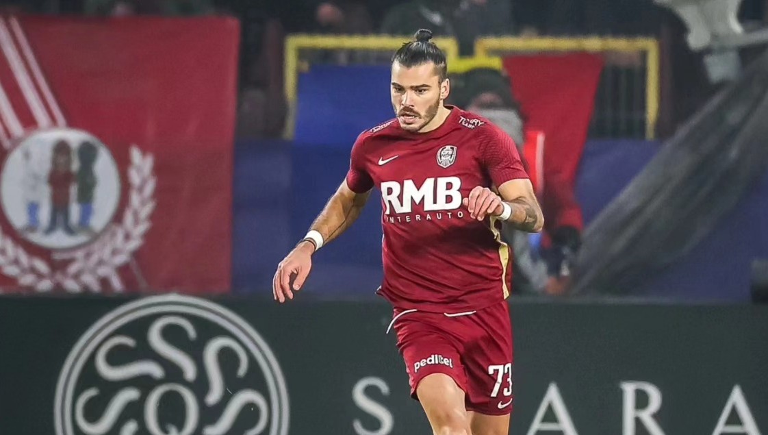 Karlo Muhar a ajuns la CFR în 2022 | Foto: CFR 1907 Cluj Facebook