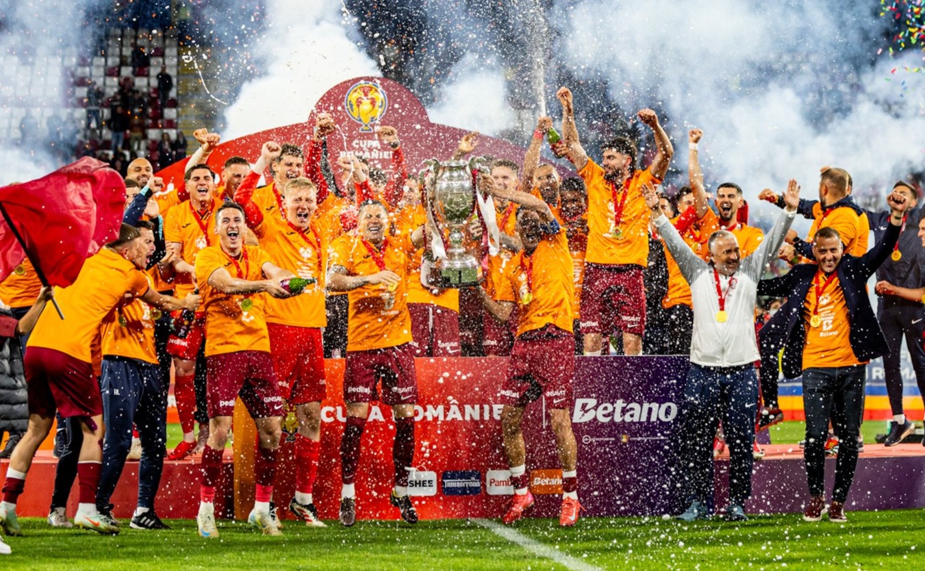 CFR Cluj a câștigat Cupa României în sezonul trecut | Foto: CFR 1907 Cluj Facebook