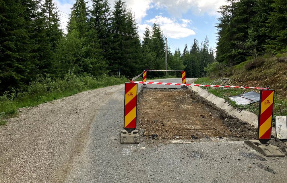 Drumul spre Buscat intră în reabilitare. Alin Tișe, președintele CJ Cluj: „Acest întreg areal este intens vizitat de către iubitorii sporturilor de iarnă”| Foto: CJ Cluj