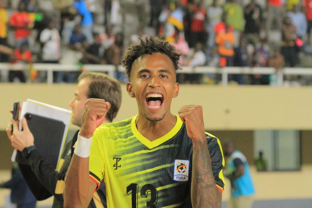 Internaționalul ugandez Elio Capradossi, jucătorul echipei italiene de fotbal Cittadella, urmează să-și continue cariera în Liga 1, la formația Universitatea Cluj | Foto: Federation of Uganda Football Associations (FUFA)