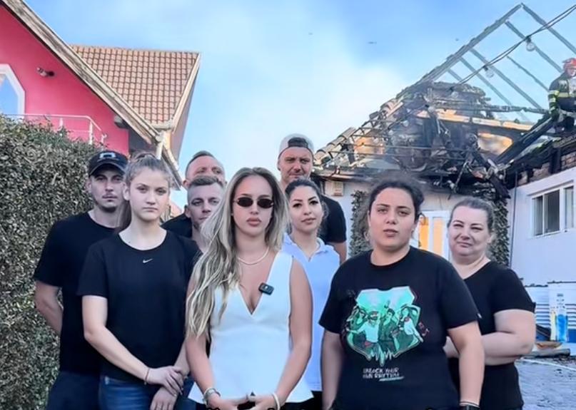 Mesajul angajaților de la restaurantul care a ars în zona Cetățuii|Foto:  captură video TikTok - panoramadelbaron.cluj