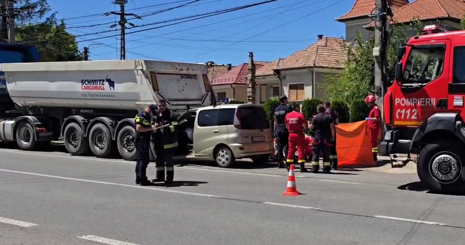 Accident rutier grav, în Săvădisla: un bărbat a murit| Foto: ISU Cluj
