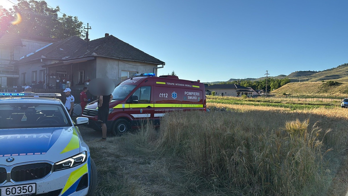 Un copil de nici 3 ani a murit accidentat la Căpușu Mic. Foto: ISU Cluj