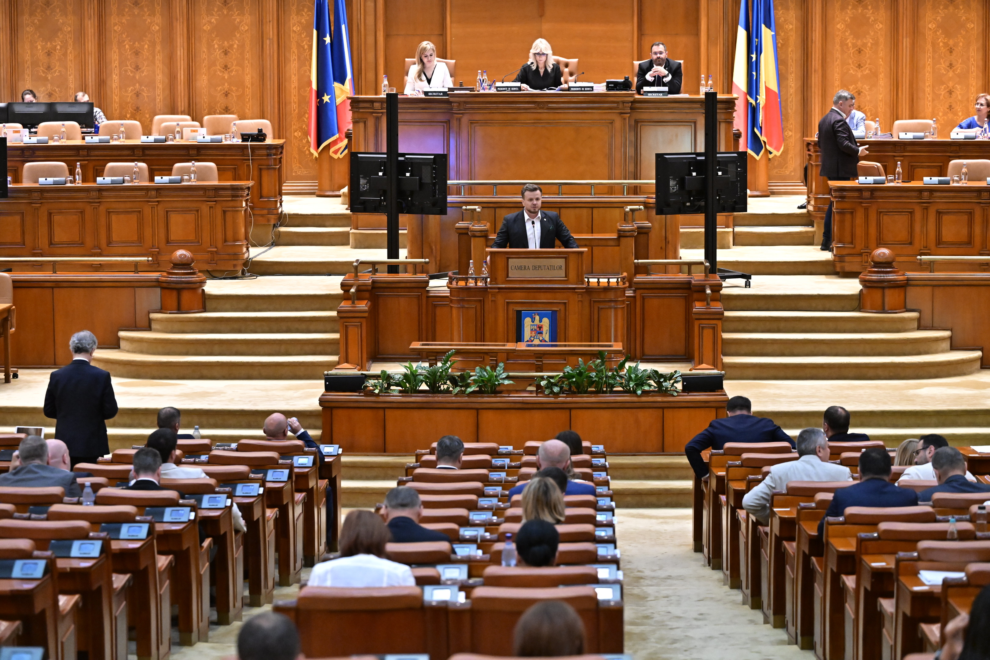 Sedința în plen a Camerei Deputaților, Parlamentul României.|Foto: MIHAI POZIUMSCHI / AGERPRES FOTO