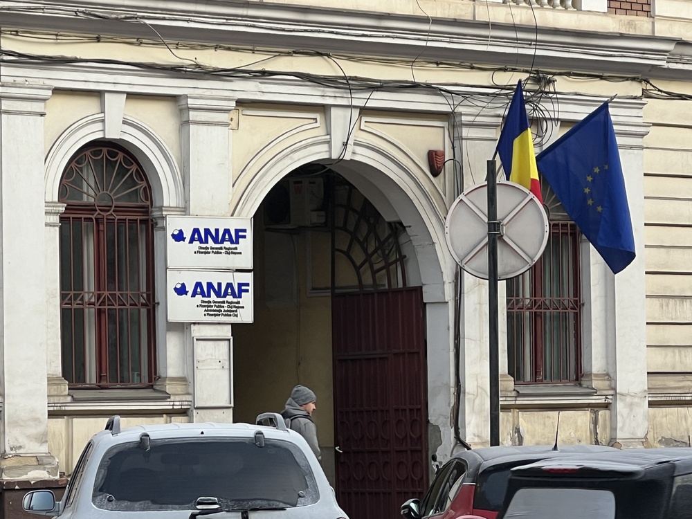 Continuă protestele la ANAF Cluj | Foto: Sergiu Tămaș - monitorulcj.ro