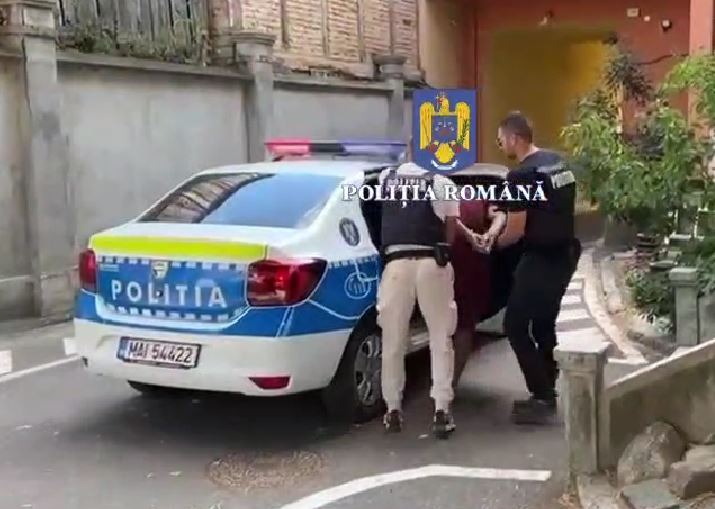Tânărul evadat de sub escortă, prins în Turda|Foto: Poliția Română