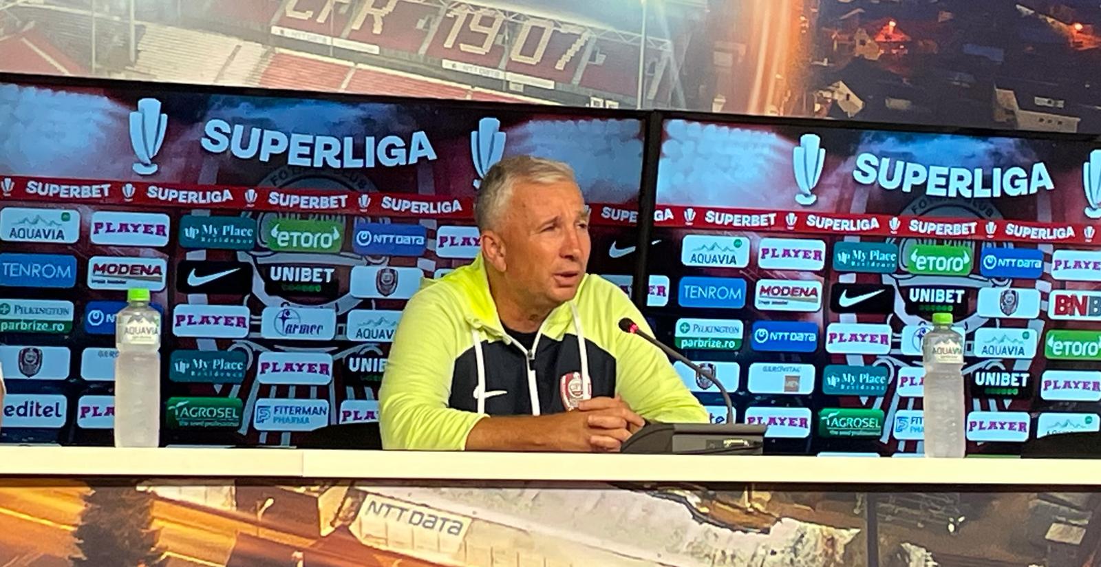 Înfrângerea suferită de CFR Cluj în Supercupa României l-a afectat vizibil pe antrenorul Dan Petrescu. | Foto: Sergiu CRĂCIUN- monitorulcj.ro