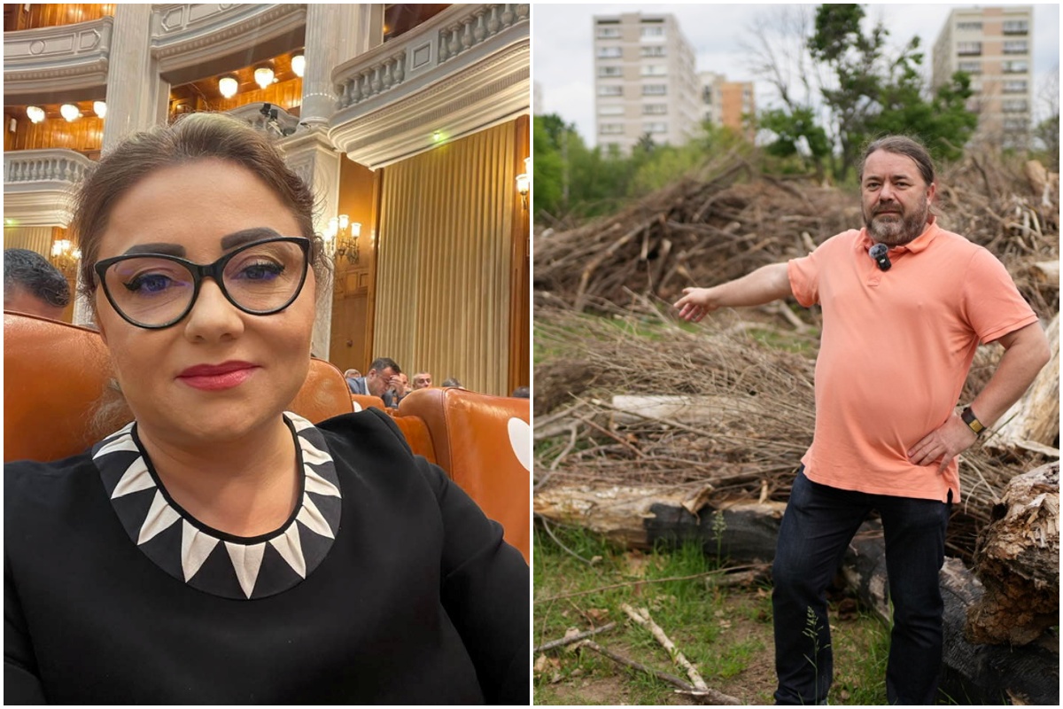 Cristina Trăilă pierde procesul cu jurnalistul Mihai Goțiu. A dat în judecată presa pentru dezvăluiri despre legături cu industria lemnului | Foto 1: Cristina Traila - Facebook, Foto 2: Mihai Goțiu - Facebook