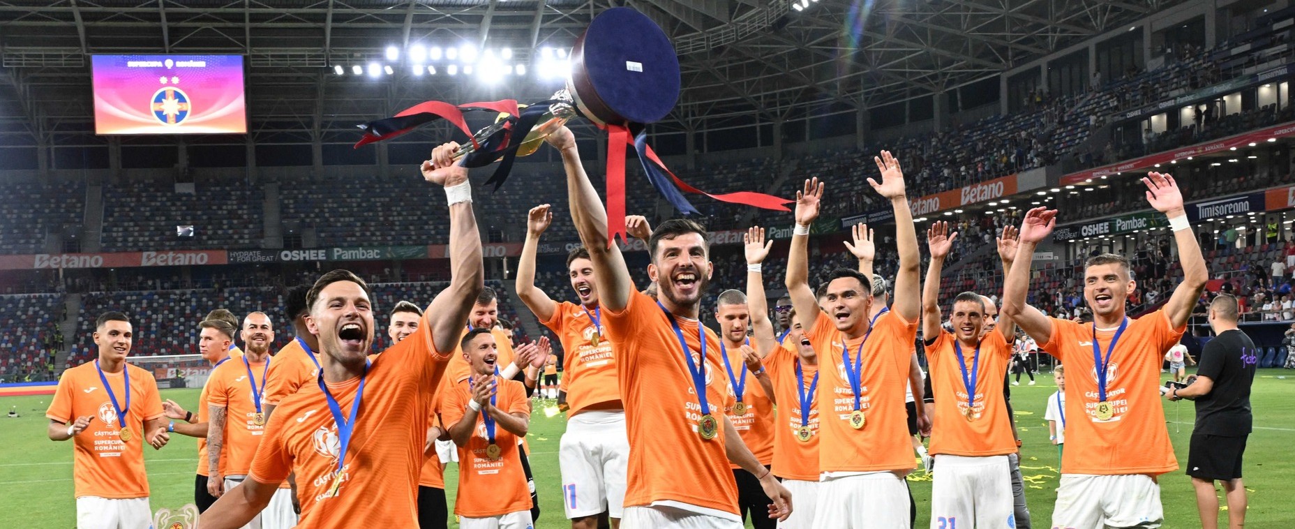 FCSB a câștigat Supercupa României împotriva CFR-ului | Foto: FCSB Facebook