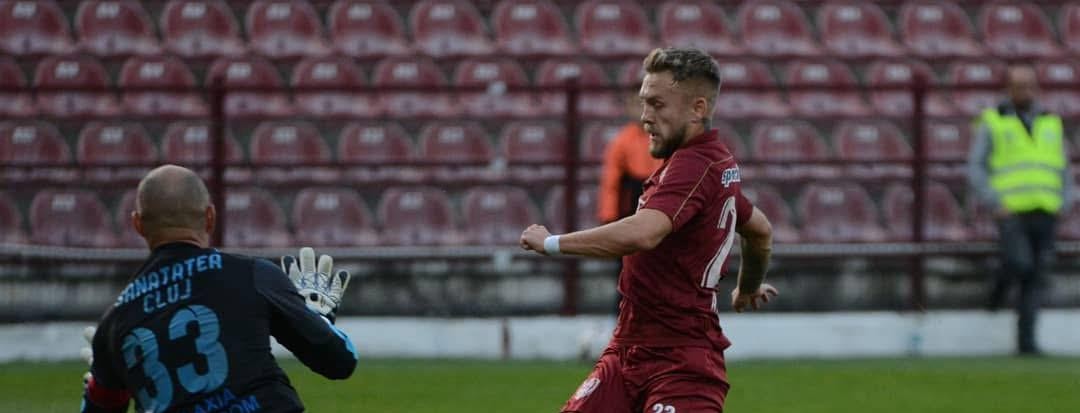 Cătălin Golofca a fost transferat de CFR Cluj în 2019 pentru 500.000 de euro | Foto: CFR 1907 Cluj Facebook