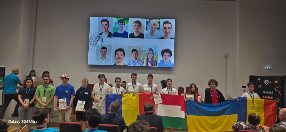 România, triumf la Olimpiada Central Europeană de Informatică de la Cluj-Napoca | Foto: IȘJ Cluj