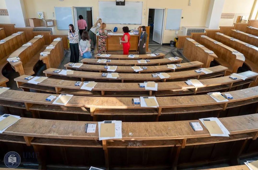 Rezultate excelente la admiterea UMF Cluj|| Foto: UMF „Iuliu Hațieganu” Cluj-Napoca