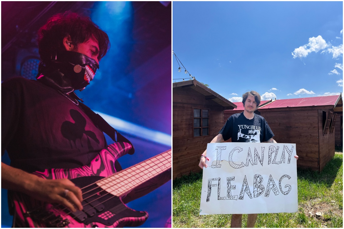 Povestea lui Andrei, clujeanul care a cântat cu Yungblud la Electric Castle | Foto: arhivă personală