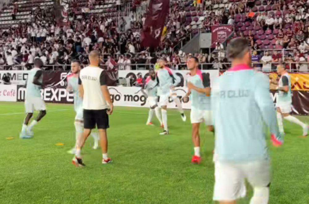 Rapid și CFR Cluj, remiză spectaculoasă în Giulești| Foto: Fotbal Club CFR 1907 CLUJ - Facebook