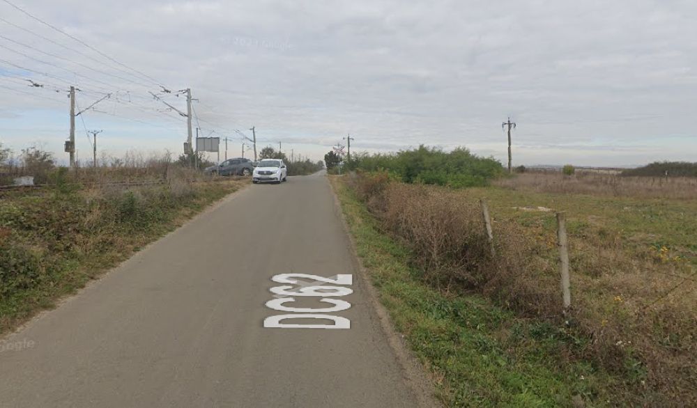 Drumul comunal dintre Câmpia Turzii și Călărași-Gară, pe cale să devină drum județean| Foto: Google Maps