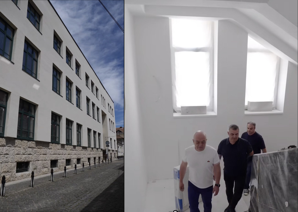 Emil Boc, în vizită de lucru la Școala „Ioan Bob” din Cluj-Napoca | Foto: Facebook - Emil Boc