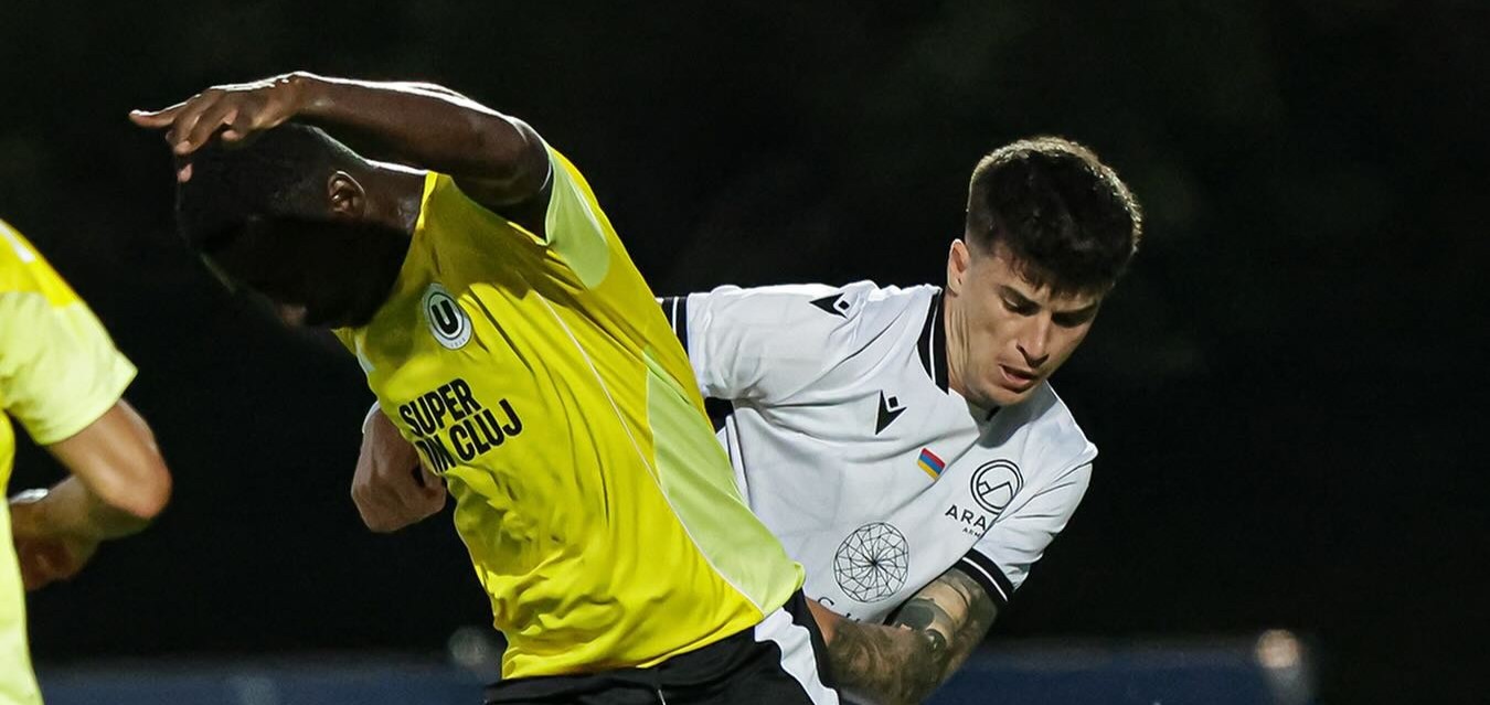 Manșa retur dintre cele două formații se va disputa la Sibiu Foto: FC Ararat-Armenia Facebook