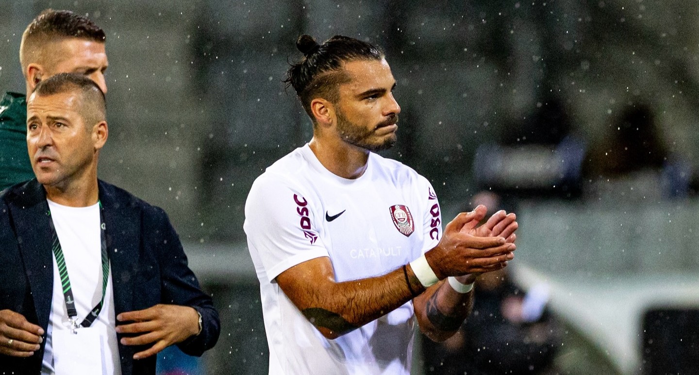 Karlo Muhar a revenit la CFR Cluj în această vară | Foto: CFR 1907 Cluj Facebook