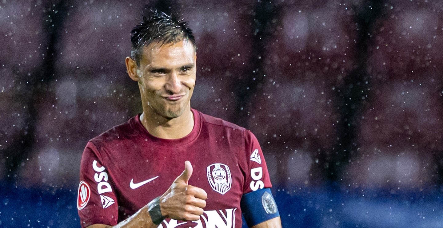 Camora a câștigat 6 titluri de campion cu CFR Cluj | Foto: CFR 1907 Cluj Facebook