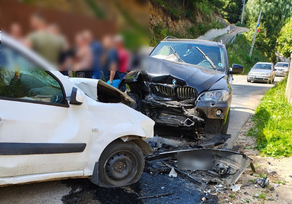 Accident în Valea Ierii | Foto: ISU Cluj