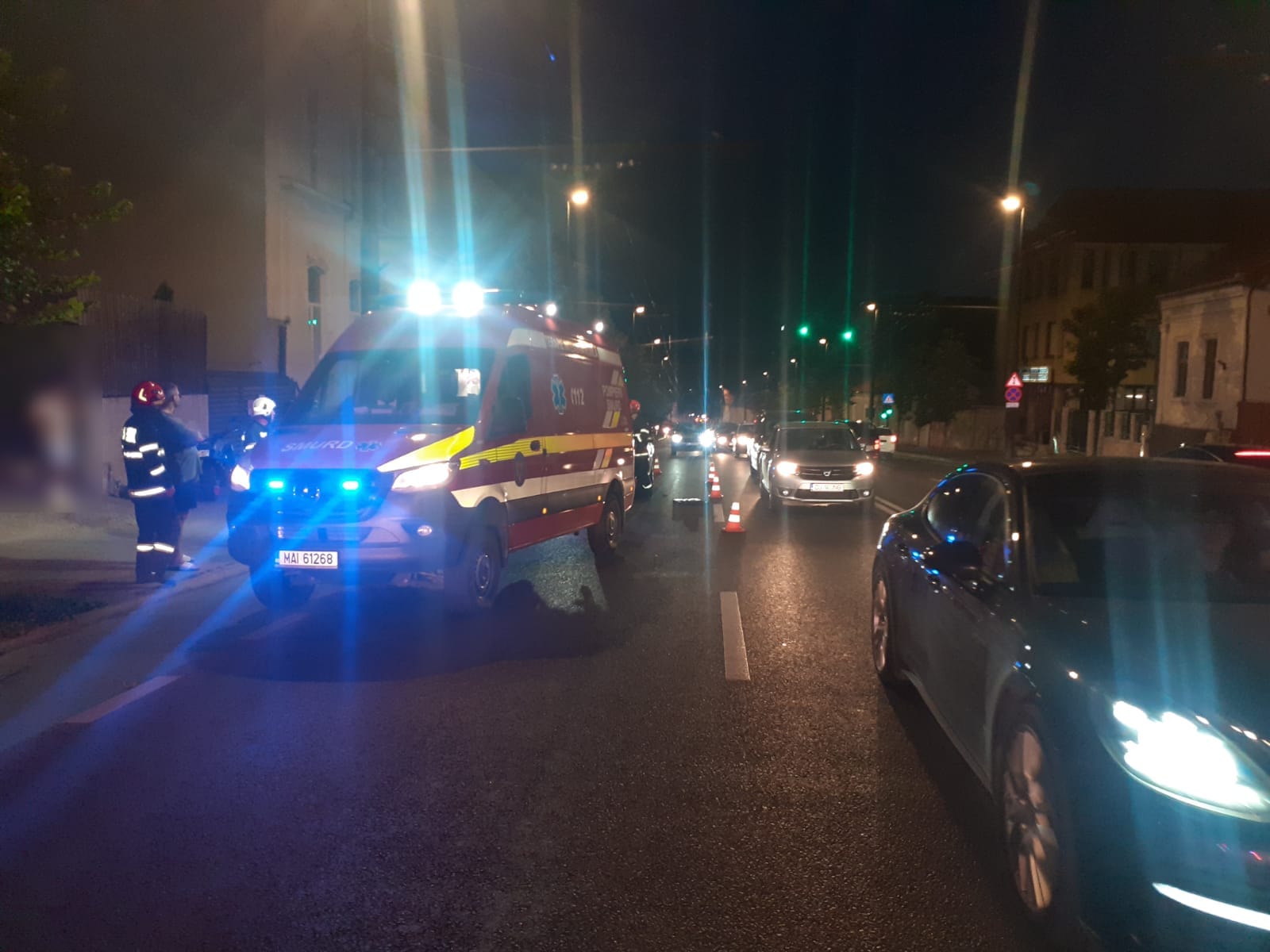 Beat, drogat și periculos: A lovit un motociclist pe Calea Mănăștur și a fugit. Acum e în arest | Foto: ISU Cluj