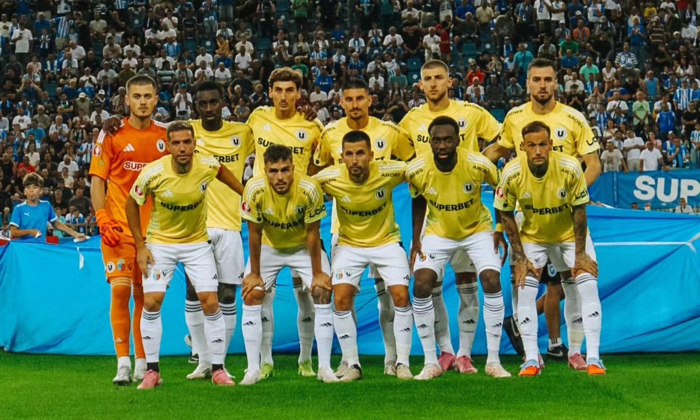 Echipa de start a Universității Cluj | Foto: FC Universitatea Cluj Facebook