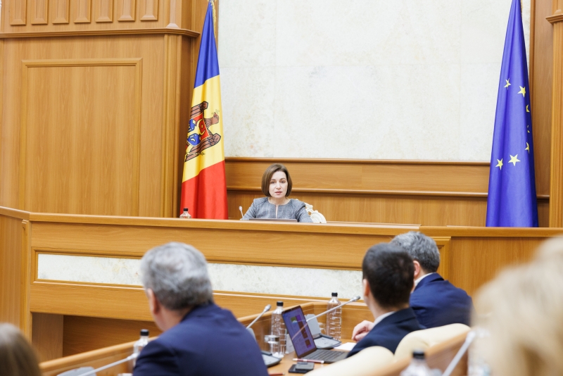 Maia Sandu acuză Rusia că pregăteşte o imixtiune fără precedent în alegerile parlamentare din Moldova|Foto: presedinte.md